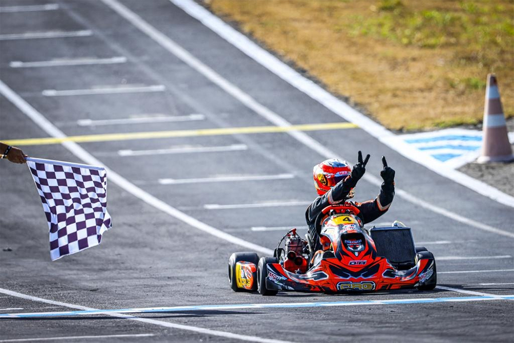 Brasileiro de Kart encerra Grupo 2 na Paraíba com Olin Galli chegando ao recorde de 12 títulos