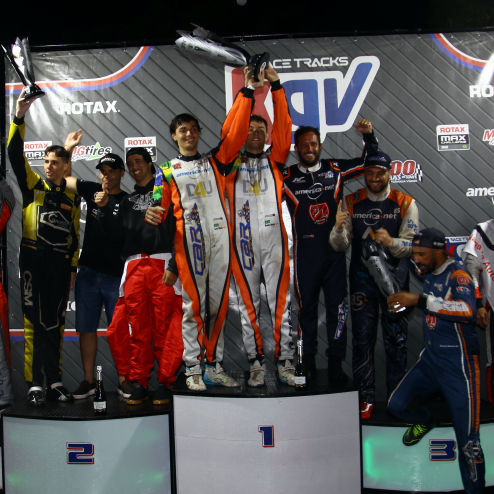 Equipe Car Racing supera chuva, bandeira vermelha e é bicampeã do Brasileiro de Kart Endurance