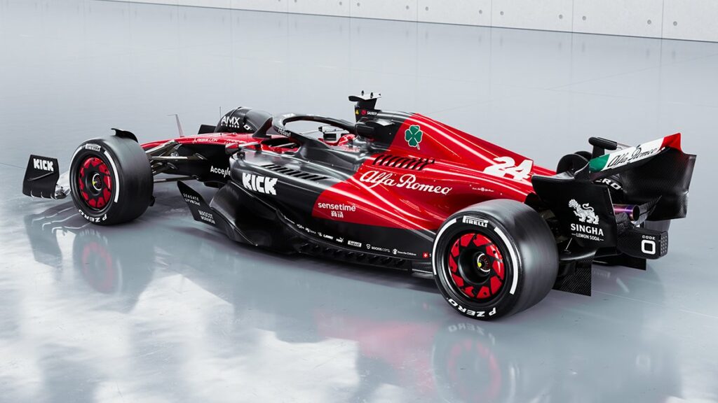 Com pegada rubro-negra, Alfa Romeo revela C43 para temporada 2023 da F1