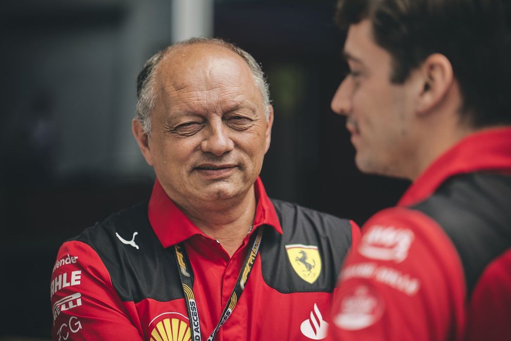 Frederic Vasseur, Team Principal and General Manager, Scuderia Ferrari