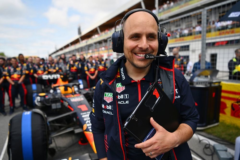 Gianpiero Lambiase, Red Bull Racing race engineer