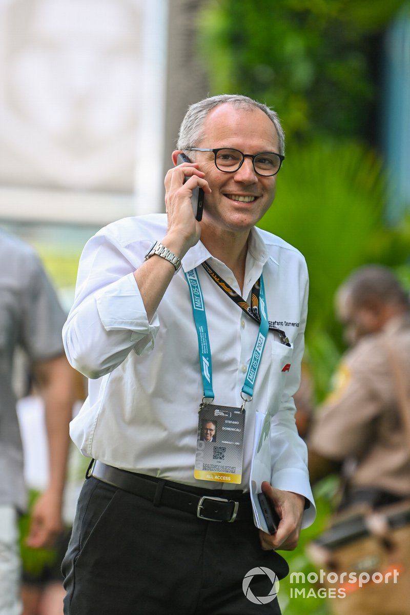 Stefano Domenicali, CEO, Formula 1 