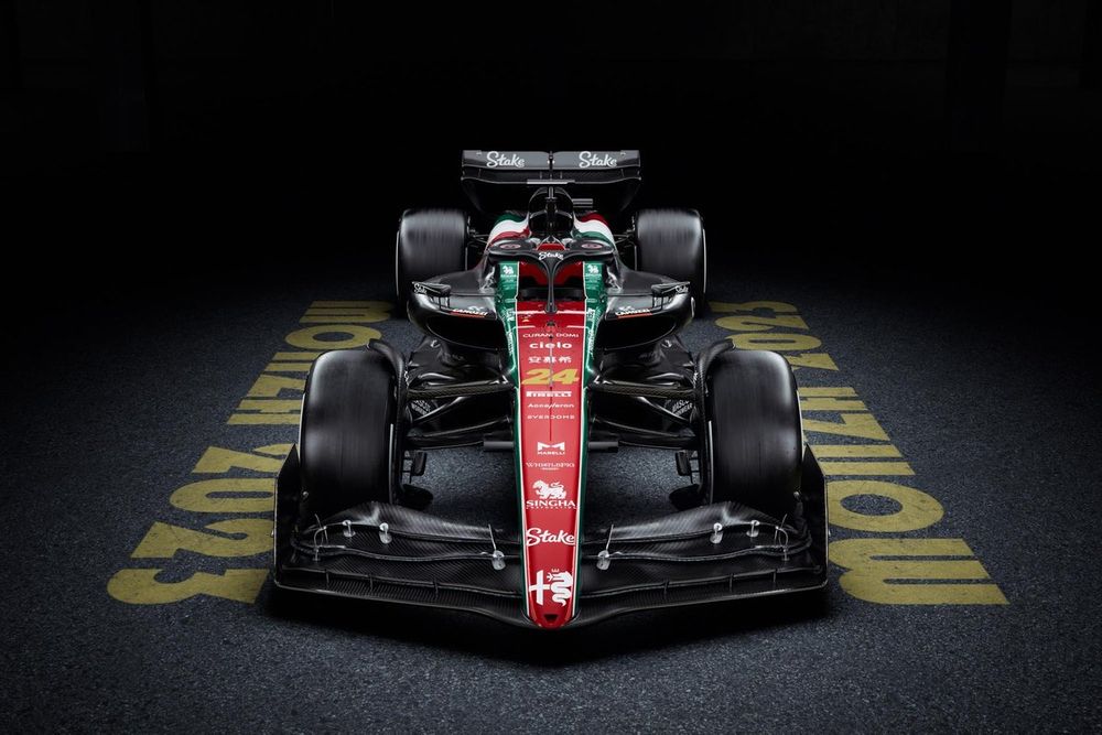 La livrea dell' Alfa Romeo F1 Team per il GP d'Italia