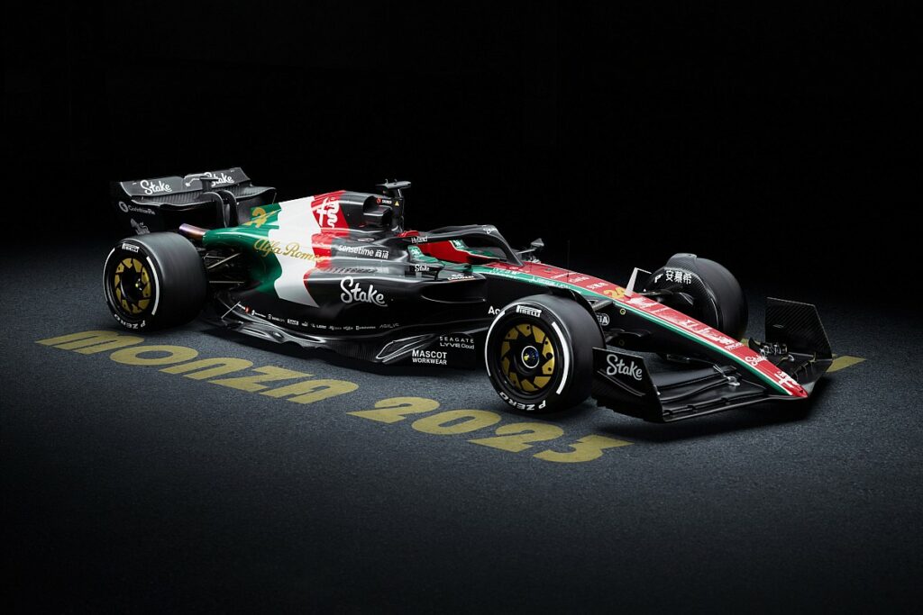 Alfa Romeo apresenta pintura especial para GP da Itália