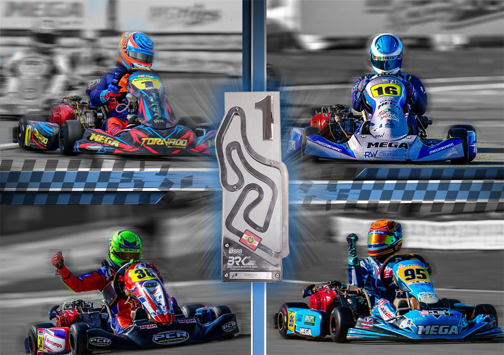 Mega Kart conquista quatro títulos e domina nas categorias F4 na 24ª Copa Brasil