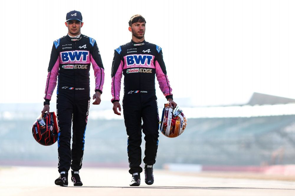 Esteban Ocon, Alpine, Pierre Gasly, Alpine