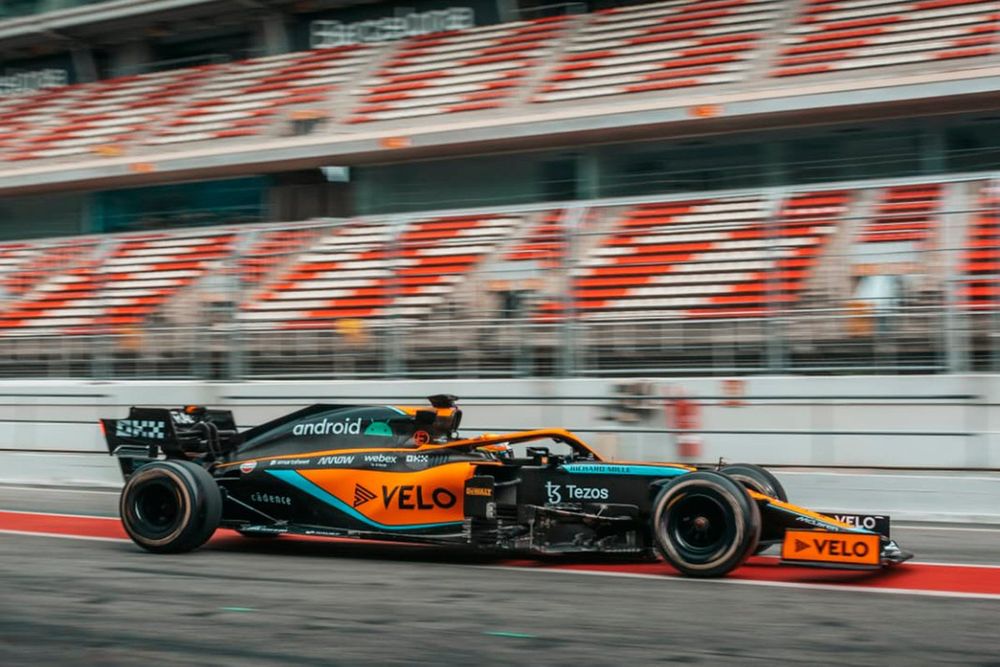 Alex Palou, McLaren F1 testing at Barcelona