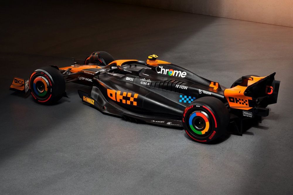 McLaren MCL60 special livery, Singapore/Japanese GP