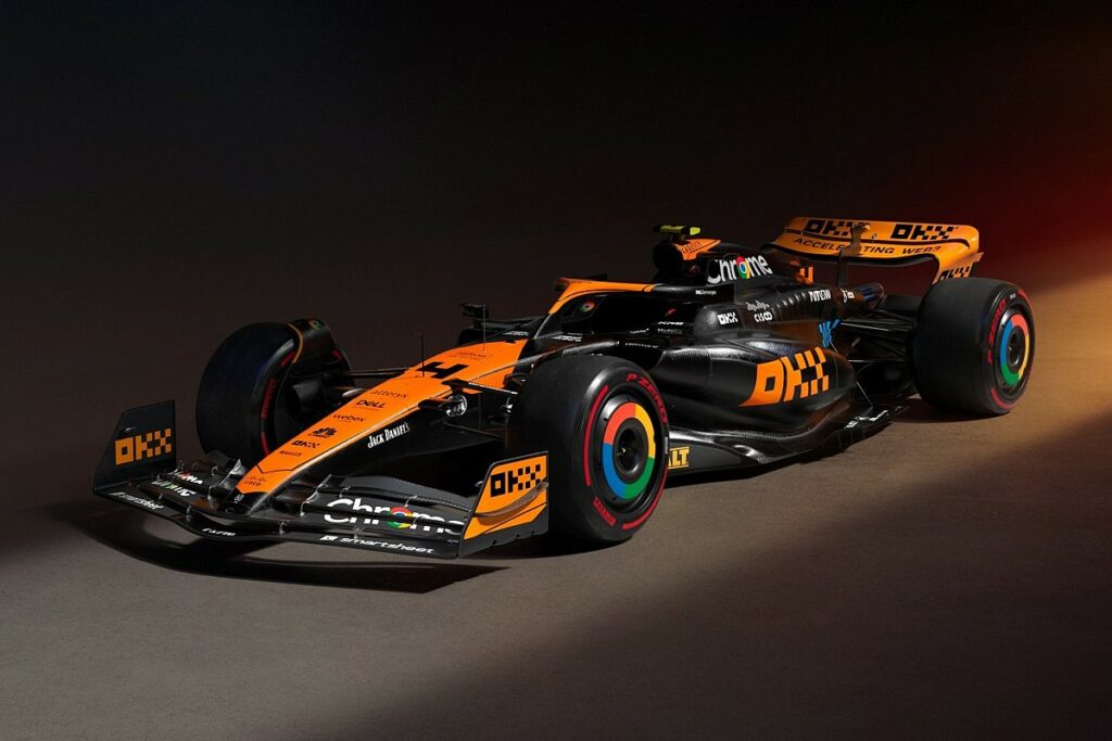 McLaren revela pintura do MCL60 para Singapura e do Japão