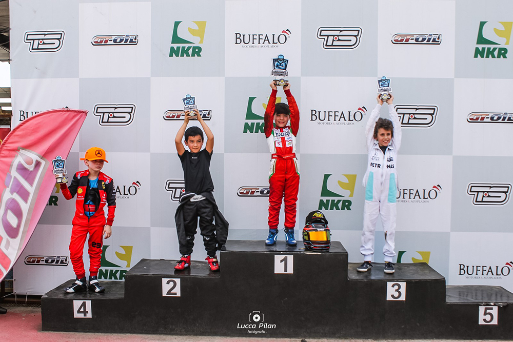 Pilotos da Mirim brilharam na 3ª etapa do Campeonato Paulistinha em Guaratinguetá