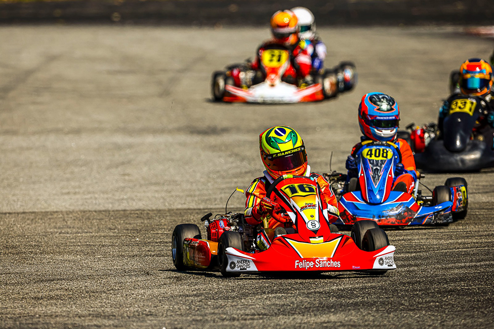 Felipe Sanches conquistou pole position e pódio na 8ª etapa da Copa São Paulo Light