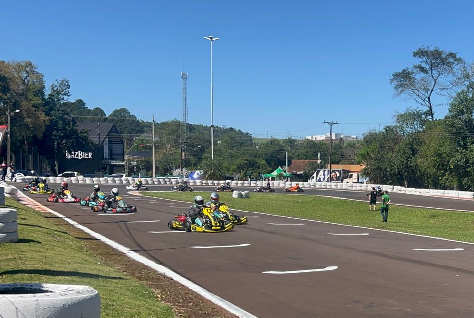 Pato Branco, palco do próximo Sul-Brasileiro, realizou a Stock Kart no último sábado