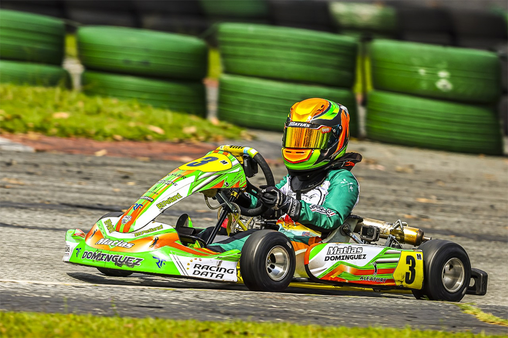 Irmãos Dominguez tiveram sábado de bela estreia no Kartódromo Aldeia da Serra