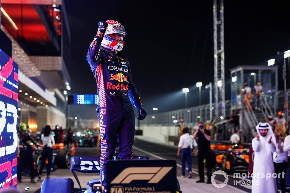 Verstappen has made it clear he won't be easing off after sealing his third F1 world title in Saturday's sprint