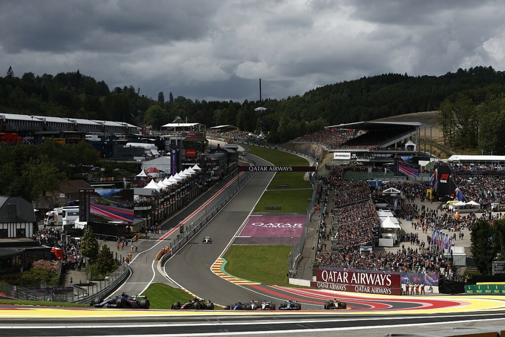 F1 estende permanência do GP da Bélgica no calendário até 2025