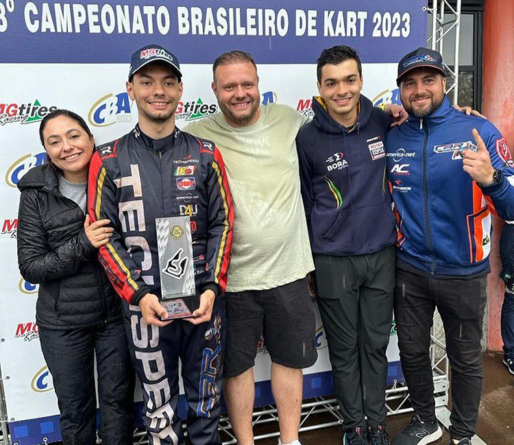 Rafael Reis garante vaga no Rotax Max Finals após conquistar título brasileiro na Rotax DD2