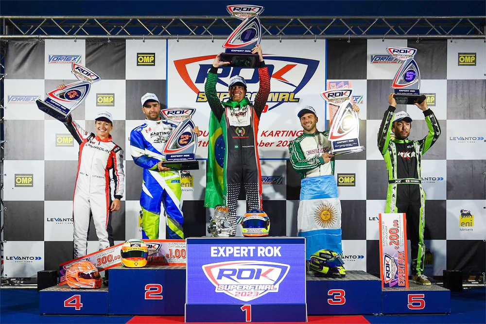 André Nicastro venceu a Rok Cup Super Final e comemora seu 39º título nacional ou internacional