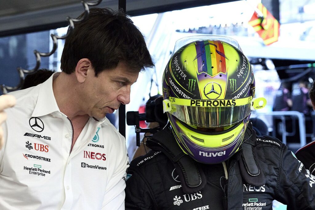 Hamilton não esconde:Mercedes está sob total pressão para F1 2024