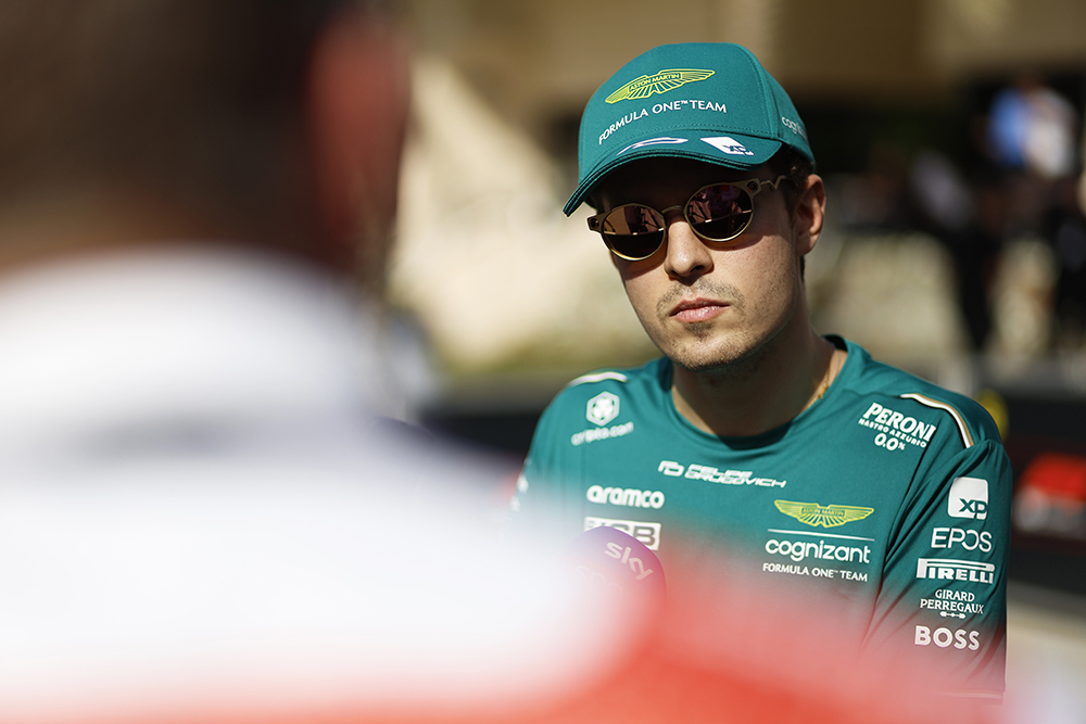 Felipe Drugovich participa do primeiro treino livre do GP de Abu Dhabi de Fórmula 1 nesta sexta-feira