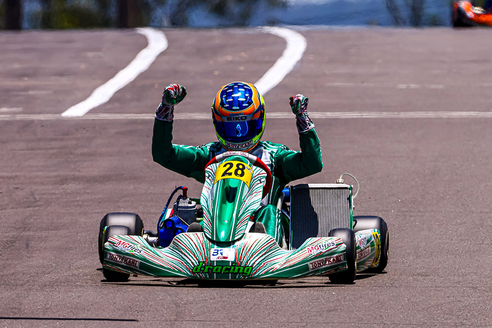 Tony Kart conquistou seis títulos e quatro poles e foi o principal destaque entre as fábricas de chassis no Catarinense