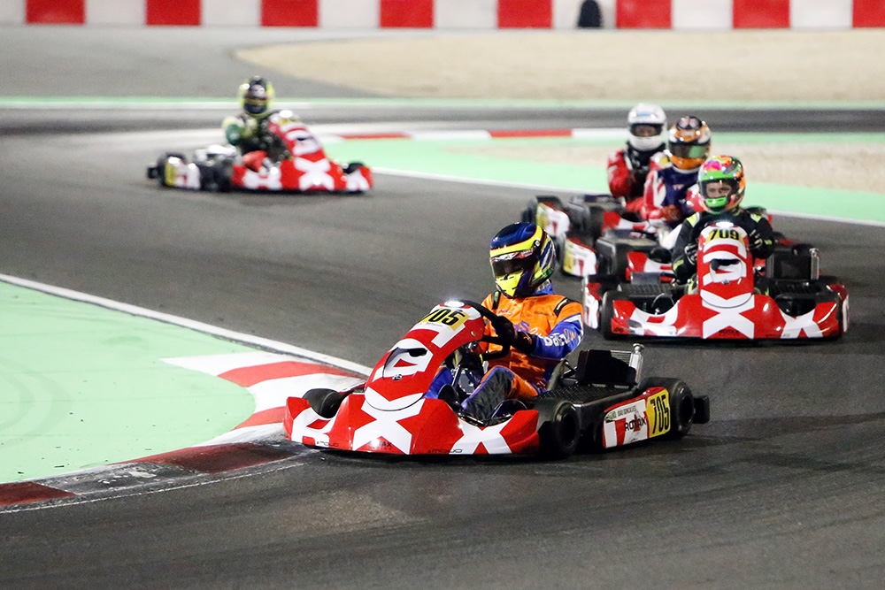 Enzo Prando, Rubens Barrichello, Lucas Souza e João Gonçalves estão na Final do Rotax Max Finals