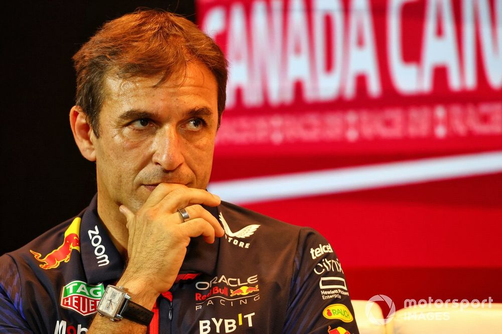Pierre Wache, Race Engineer, Red Bull Racing, in the Team Principals Press Conference