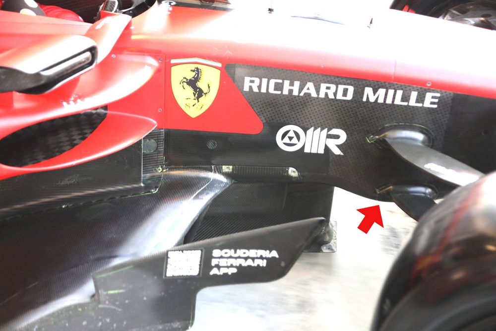 Ferrari SF-23 technical detail