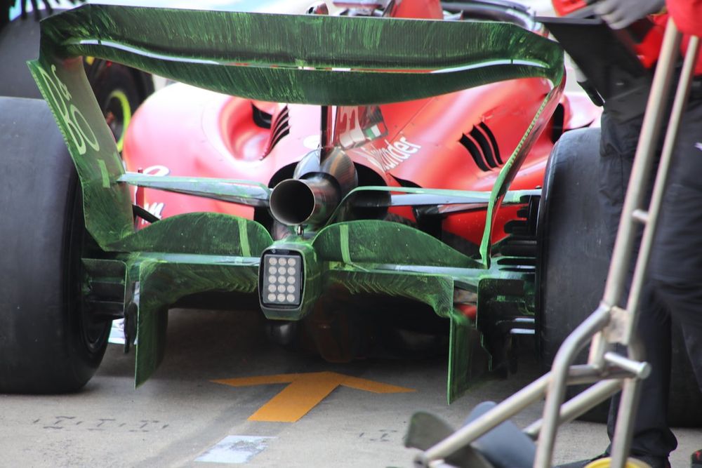 Ferrari SF-23 technical detail