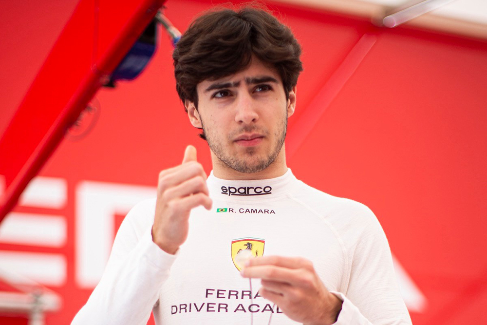 Integrante do Ferrari Driver Academy, Rafael Câmara abre temporada 2024 correndo na FRMEC