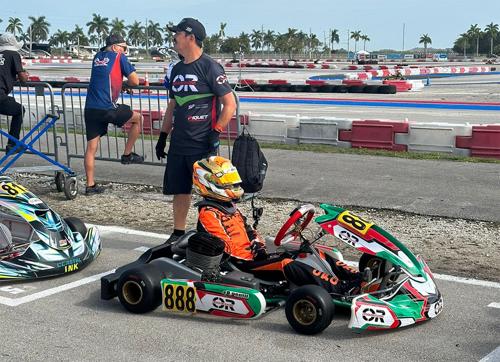 Bernardo Gentil foca na abertura da Copa São Paulo Light após disputar o SKUSA Winter Series nos Estados Unidos