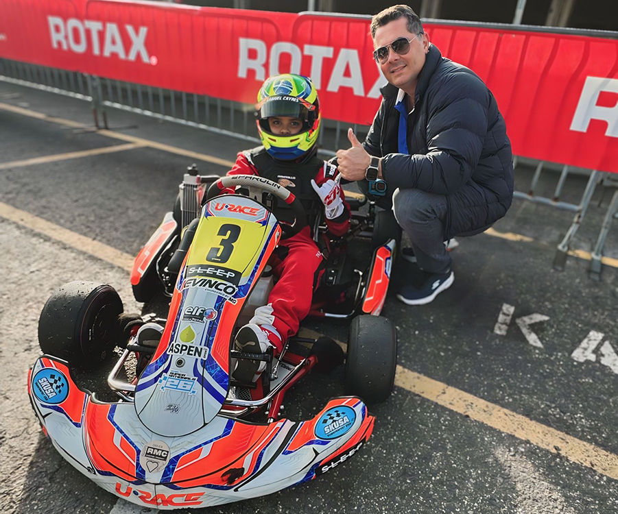 Gabriel Cayres disputa o Winter Trophy de olha na vaga para o Mundial Rotax