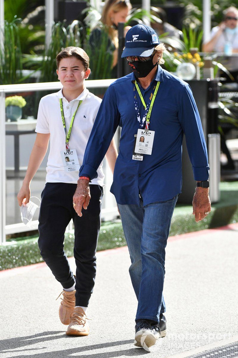 Emerson Fittipaldi and son Emmo Fittipaldi Jr.