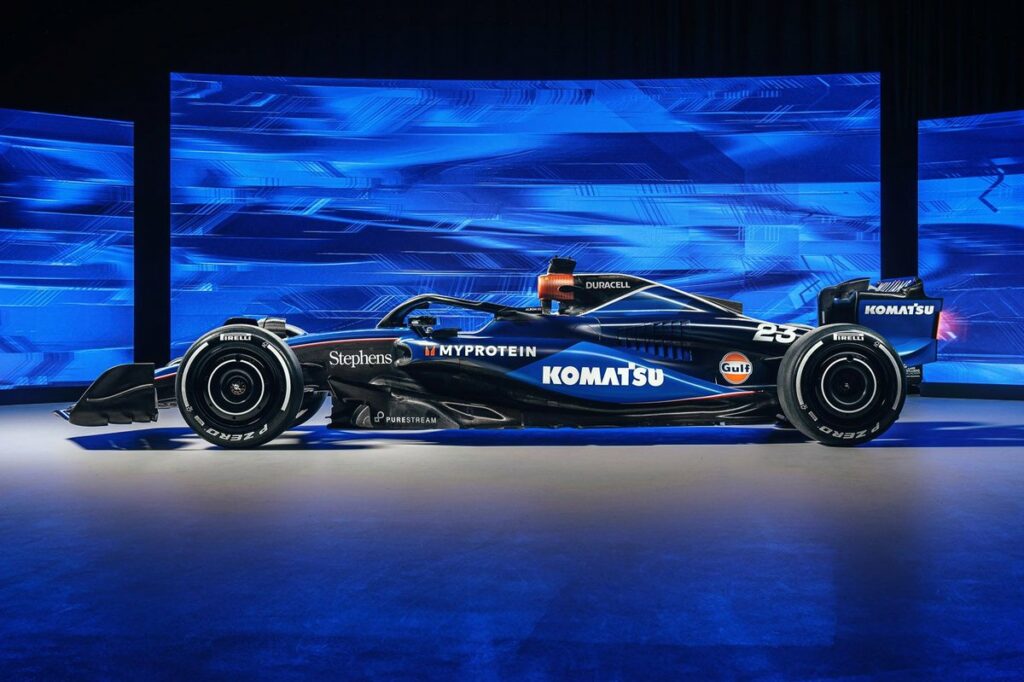 F1-Williams apresenta o FW46, seu carro de 24, em Nova York; veja