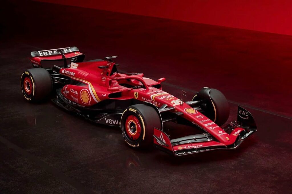 F1-Ferrari apresenta SF-24, carro da equipe para 2024; veja fotos