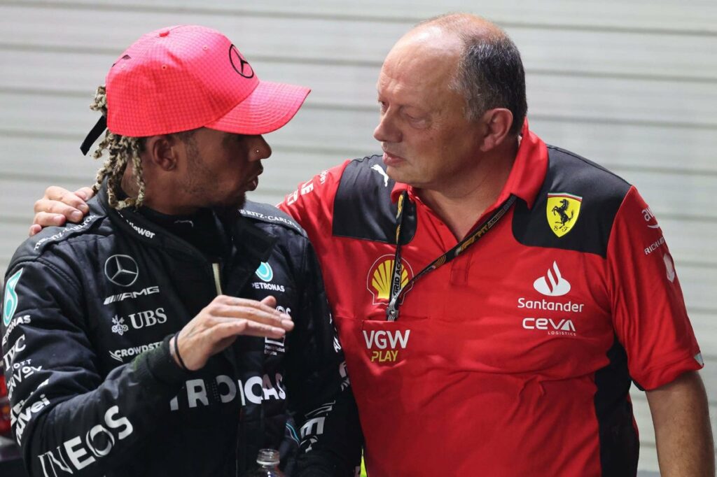 Hamilton: Ida para Ferrari não teria acontecido sem Vasseur