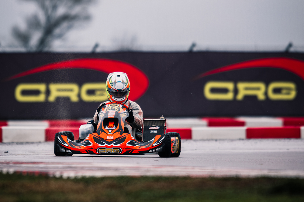 Gabriel Gomez abriu sua temporada com segundo lugar no WSK Super Master Series