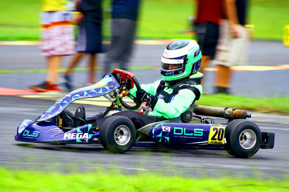 Felipe Luco abriu participação na V11 Aldeia Cup com vitória na Cadete Rookie