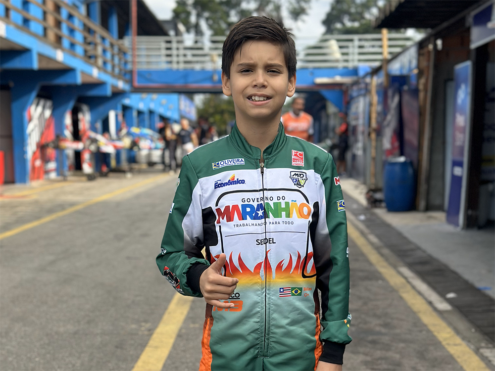 Matias Dominguez venceu na Rotax Micro Max em sua estreia no Kartódromo Granja Viana