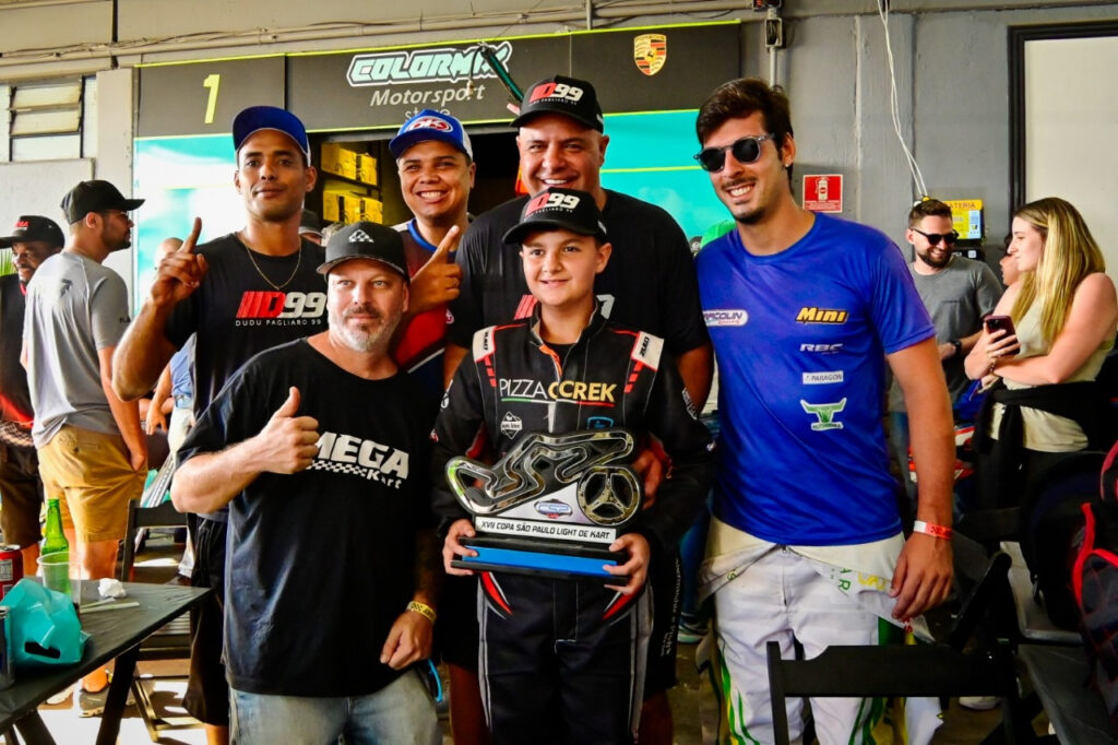 Determinado, Dudu Pagliaro conquistou 2º lugar e pódio na Copa São Paulo Light