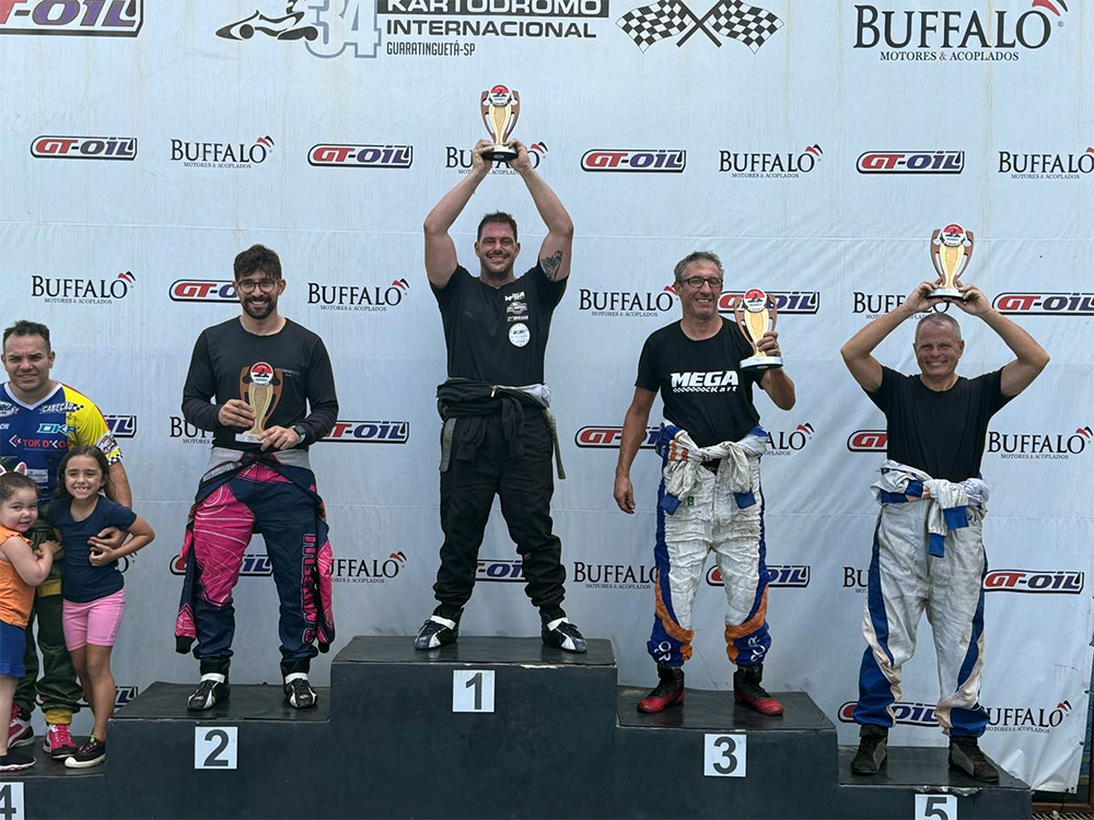 Mega Kart venceu e conquistou pódios na Bahia, Santa Catarina e São Paulo no último final de semana