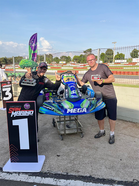 Mega Kart venceu e conquistou pódios em três campeonatos no último final de semana