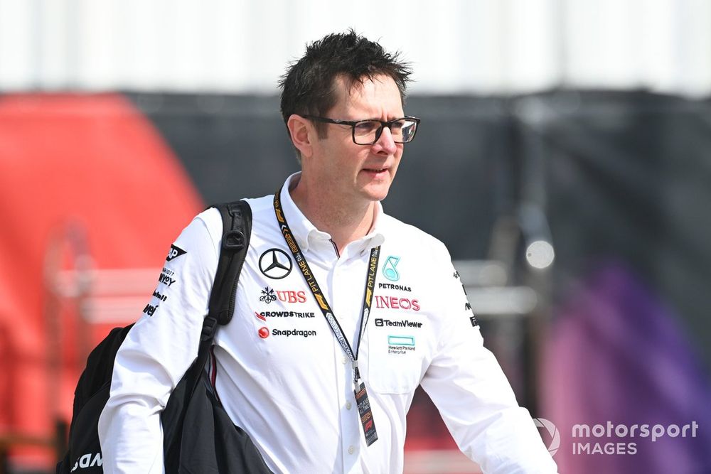 Andrew Shovlin, diretor de engenharia de pista da Mercedes