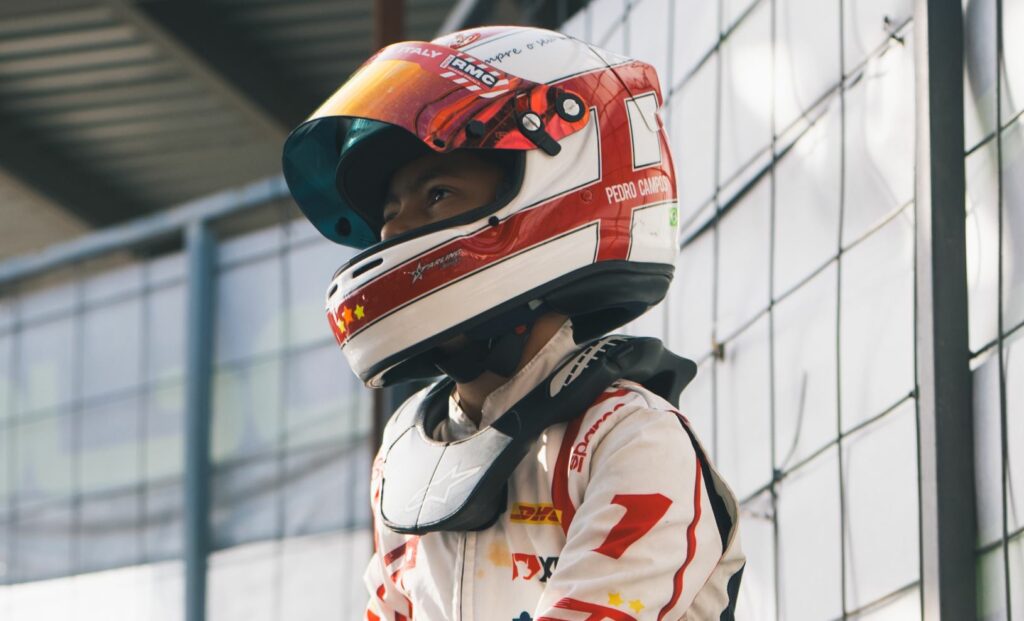 Pedro Campos é pole, João Cunha o 2º e Francisco Rocha o 3º na tomada de tempos do Rotax Max Finals