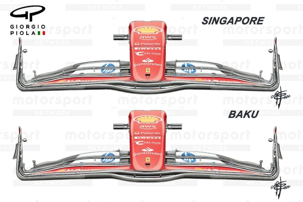 F1:Ferrari terá nova asa dianteira, mas não usará pacote completo