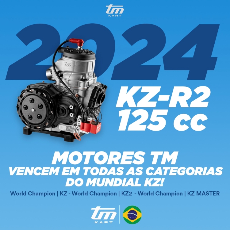 Motores TM Kart venceram nas três categorias e dominaram de forma ampla o Mundial FIA Karting KZ, KZ2 e KZ2 Masters