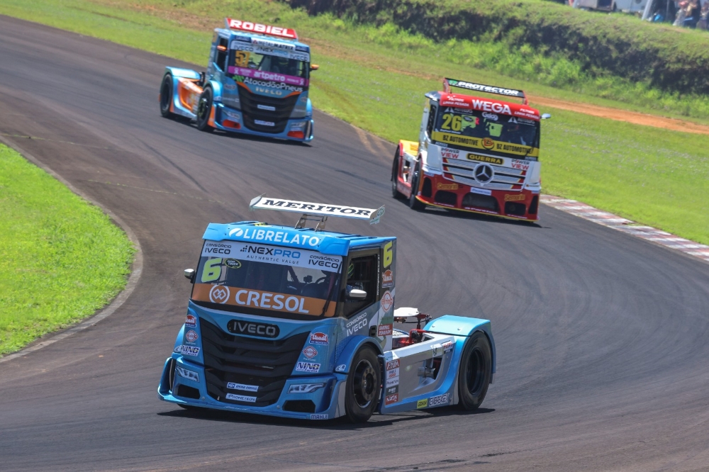 Wellington Cirino conquistou pódio em Tarumã e cresceu na tabela de pontuação da Copa Truck