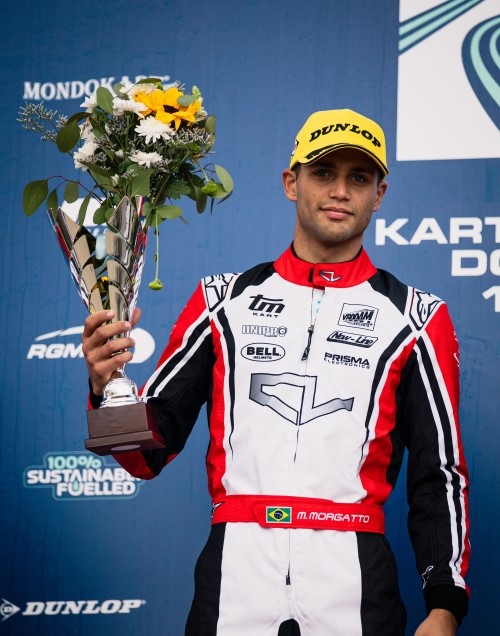 Matheus Morgatto é vice-campeão mundial na KZ2 em seu primeiro ano completo na categoria