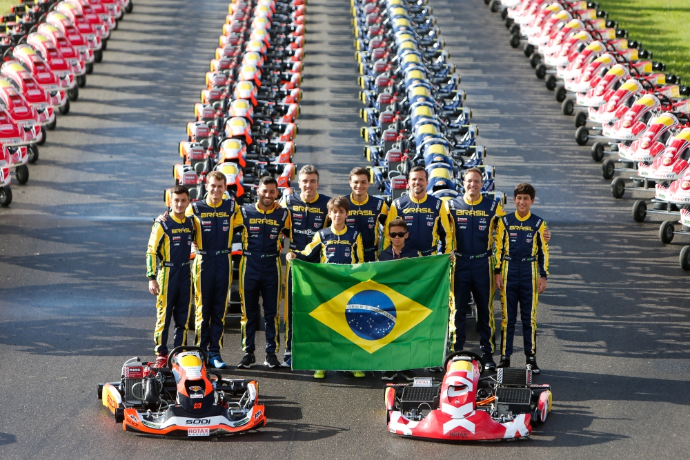 Dez brasileiros disputam a 25ª edição do Rotax Max Finals; campeão mundial de Fórmula 1 acompanha o filho