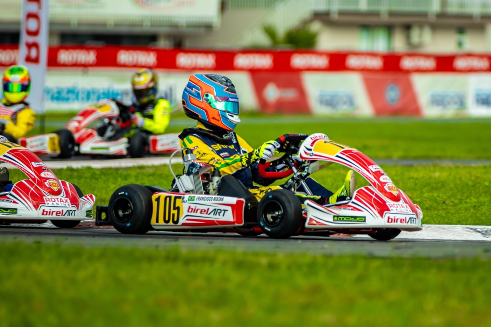 Francisco Rocha encerrou sua participação no Mundial Rotax com garra e agradecimento