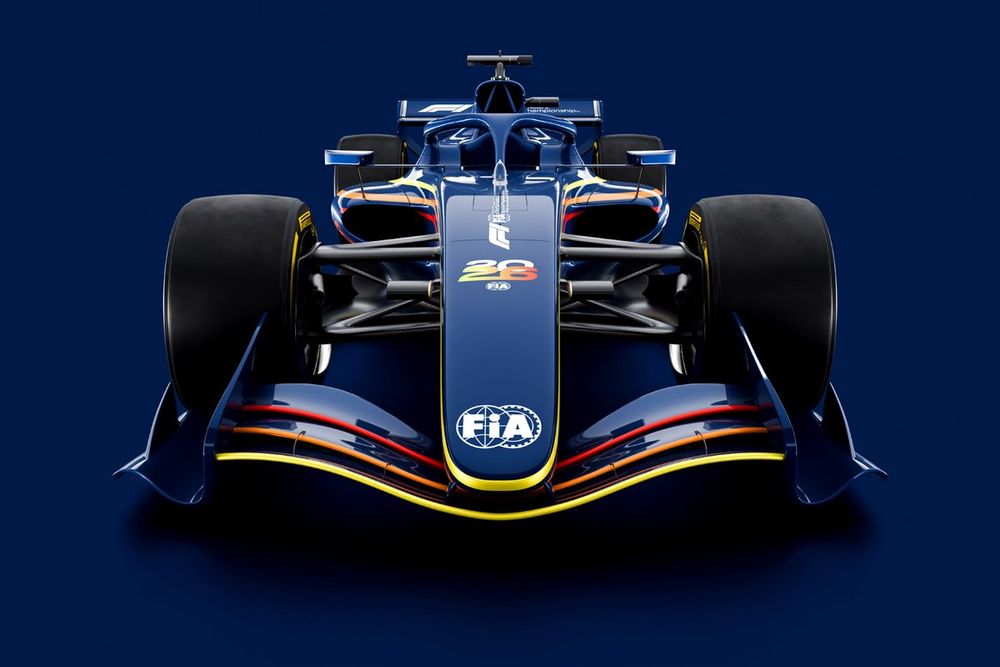 F1 2026 FIA car renders